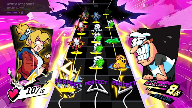 Rift of the NecroDancer: Pizza Tower - "World Wide Noise" screenshot 4