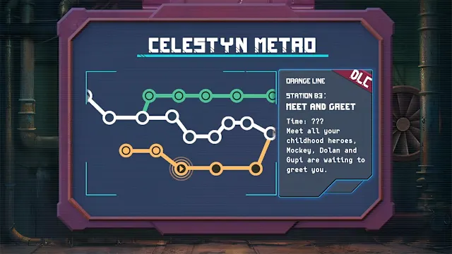 CybeRage: Orange Line DLC screenshot 1