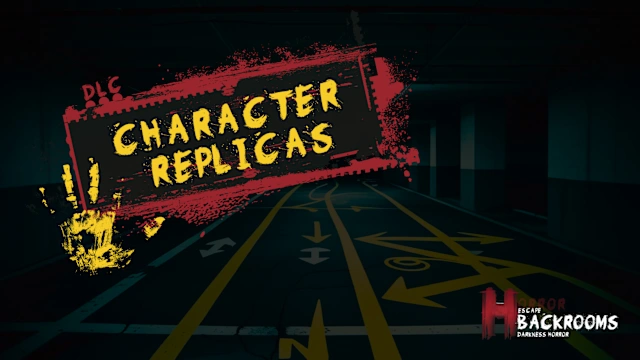 ESCAPE BACKROOMS: DARKNESS HORROR CHARACTER REPLICAS