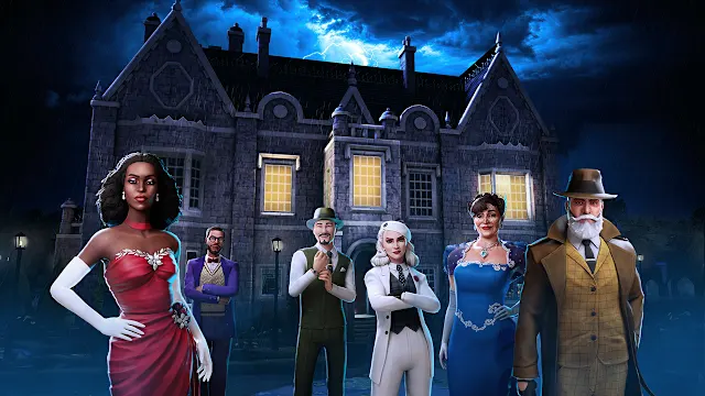 Clue: Noir Mansion Crime Scene screenshot 0