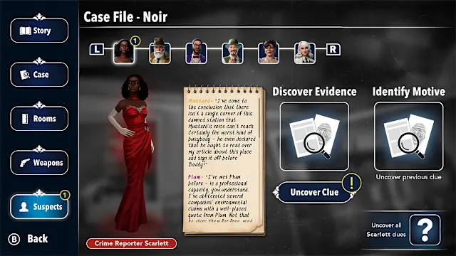 Clue: Noir Mansion Crime Scene screenshot 5