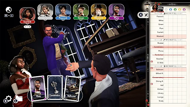 Clue: Noir Mansion Crime Scene screenshot 2