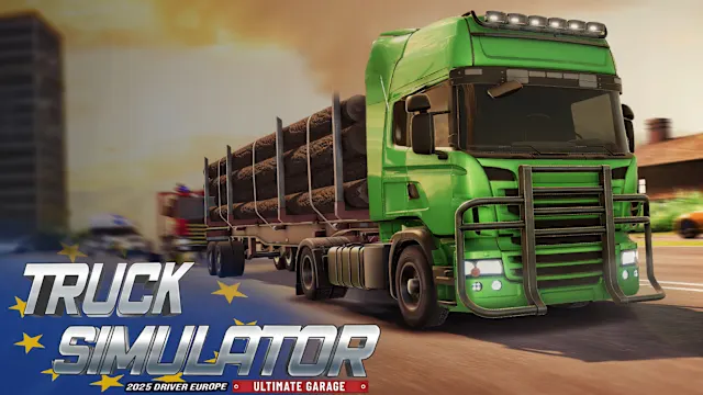 Truck Simulator 2025 - Driver Europe: Ultimate Garage