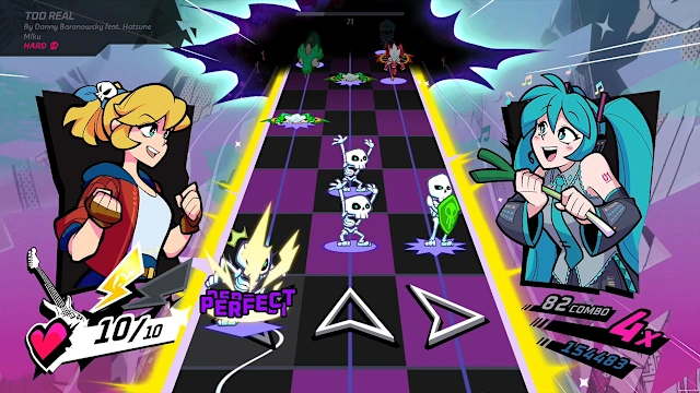 Rift of the NecroDancer: Hatsune Miku - "Too Real" screenshot 0