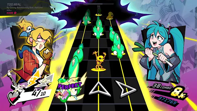 Rift of the NecroDancer: Hatsune Miku - "Too Real" screenshot 2