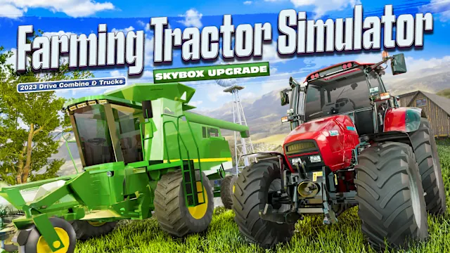 Farming Tractor Simulator 2023 : Drive Combine & Trucks - Skybox Upgrade