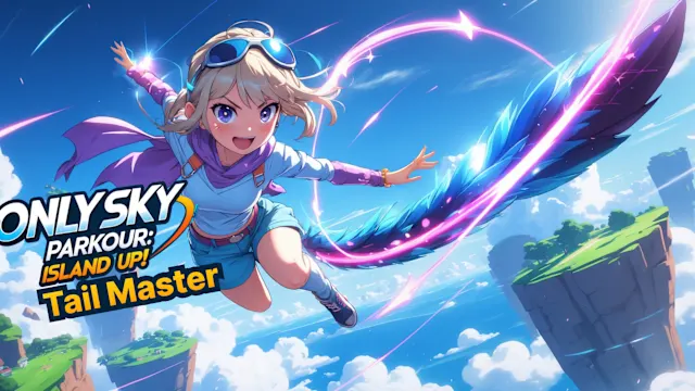 ONLY Sky Parkour: Island UP! Tail Master