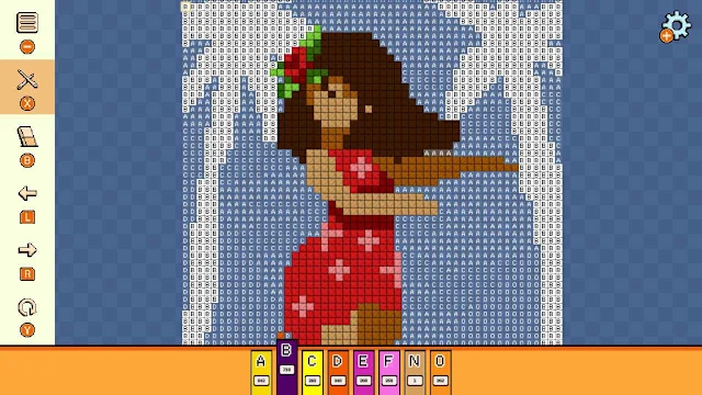 Pixel Cross Stitch Color by Number Seasons Collection - Summer 2 screenshot 2