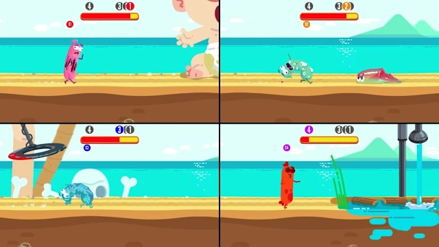 Run Sausage Run!: Eyes, Brains and Bones screenshot 4