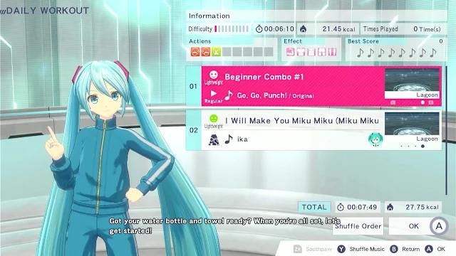 Additional Costume Tracksuit Miku screenshot 1