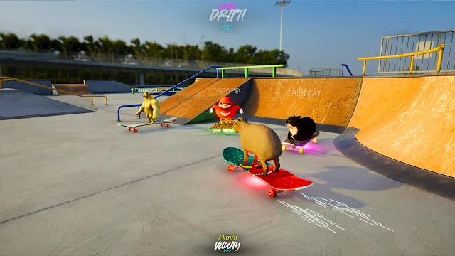 Skateboard Drifting with Maxwell Cat: The Game Simulator – New Skater screenshot 3