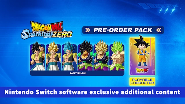 DRAGON BALL: Sparking! ZERO Pre-Order Pack