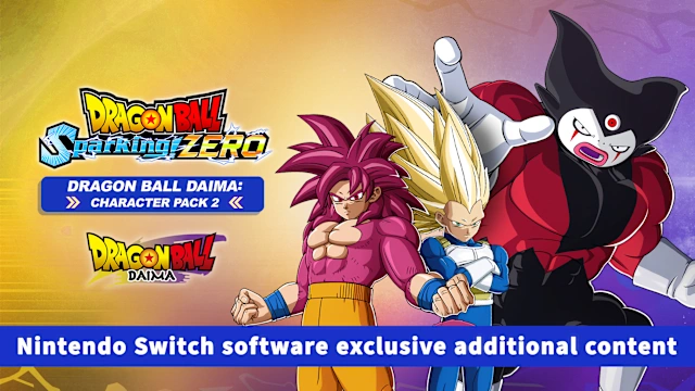 DRAGON BALL: Sparking! ZERO - Dragon Ball DAIMA: Character Pack 2
