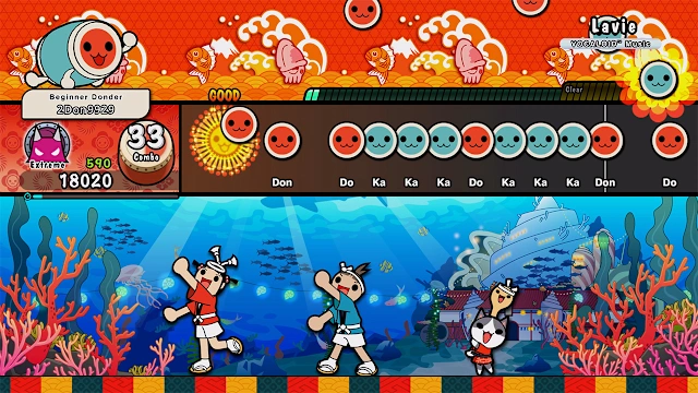 Taiko no Tatsujin: Rhythm Festival - KAGAMINE RIN, KAGAMINE LEN Pack screenshot 0