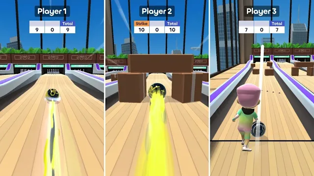 Skyline Bowling: Sweet Style screenshot 2