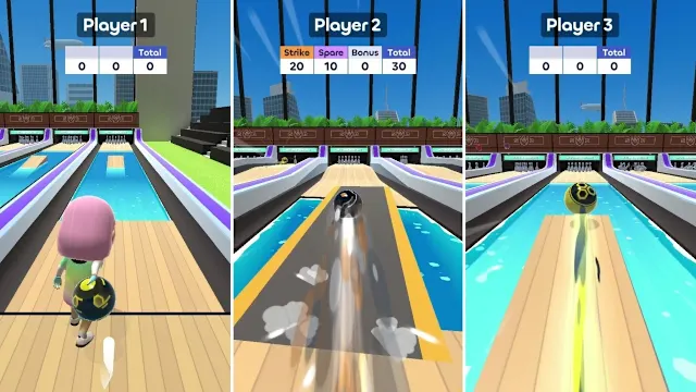 Skyline Bowling: Sweet Style screenshot 1