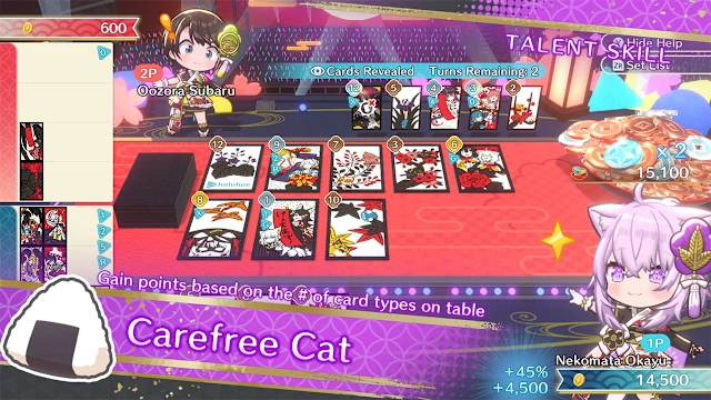 Holo's Hanafuda DLC: Oozora Subaru & Nekomata Okayu Set screenshot 2
