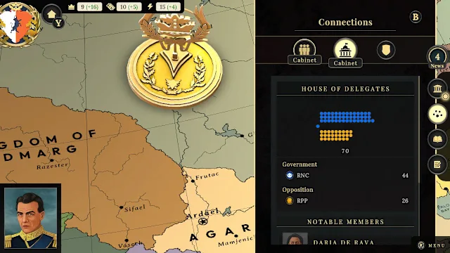 Suzerain: Kingdom of Rizia screenshot 4