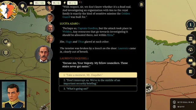 Suzerain: Kingdom of Rizia screenshot 1