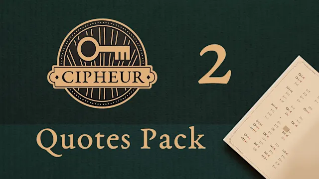 Cipheur: Quotes Pack 2