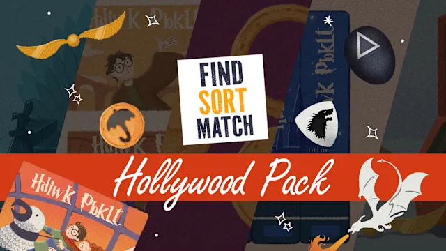 Find Sort Match - Hollywood Pack