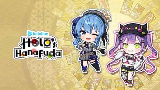 Holo's Hanafuda DLC: Hoshimachi Suisei & Tokoyami Towa Set