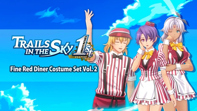 Fine Red Diner Costume Set Vol. 2