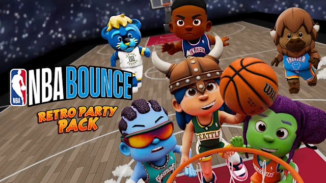 NBA BOUNCE: Retro Party Pack