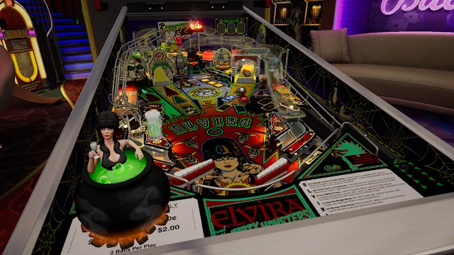 Pinball FX - Williams™ Pinball: Elvira and the Party Monsters screenshot 1