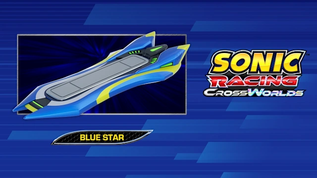 Sonic Racing: CrossWorlds - "Blue Star" Extreme Gear