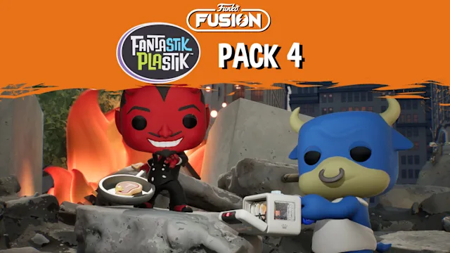 Funko Fusion - Fantastik Plastik Pack 4 - T-Bone and El Diablo
