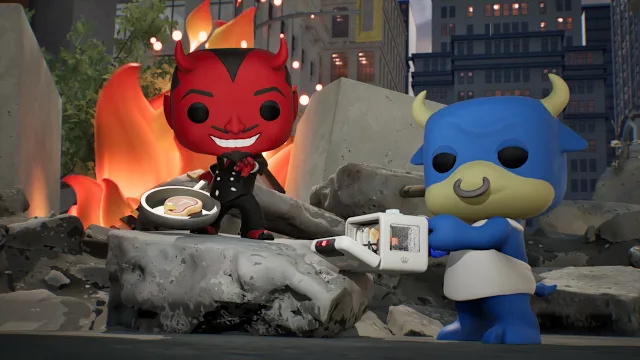 Funko Fusion - Fantastik Plastik Pack 4 - T-Bone and El Diablo screenshot 0