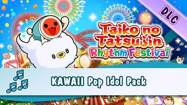 Taiko no Tatsujin: Rhythm Festival - KAWAII Pop Idol Pack