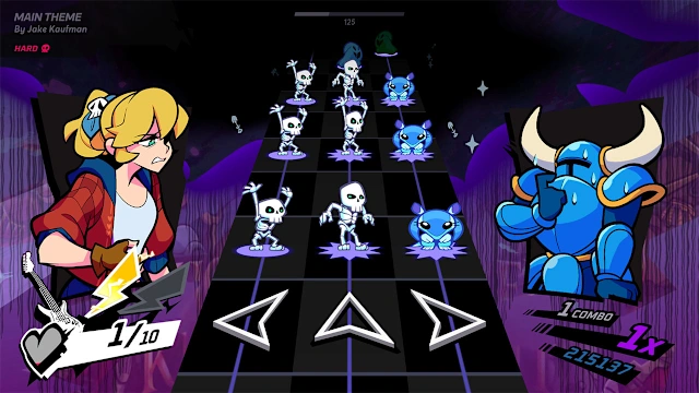 Rift of the NecroDancer: Shovel Knight - "Main Theme" screenshot 3
