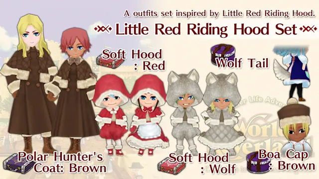 Little Red Riding Hood Set