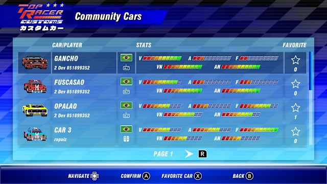 Top Racer Customs screenshot 0