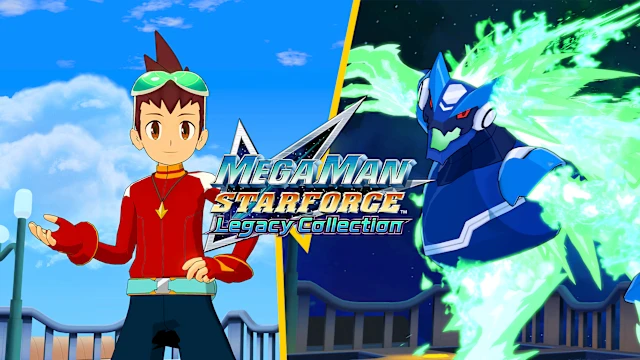 Mega Man Star Force Legacy Collection – Geo Stelar and Omega-Xis Character Model Pack