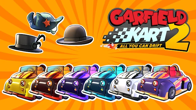 Garfield Kart 2 - All You Can Drift - Garfing Cosmeowtics