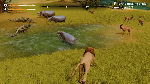 Lion Simulator Survival: RPG Animal Battle – Strength of the King screenshot 1