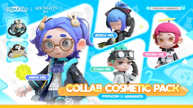 POPUCOM X ARKNIGHTS Collab Outfit Pack