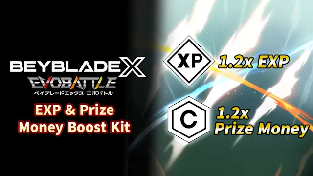 BEYBLADE X EVOBATTLE XP & PRIZE MONEY BOOST KIT