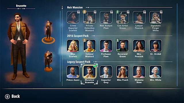 Clue: Legacy Suspect Pack screenshot 3