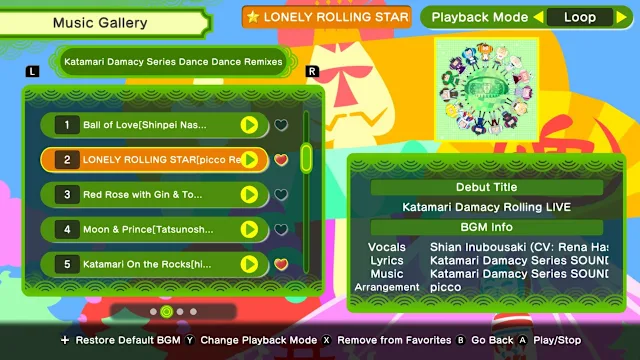 Once Upon A KATAMARI - Katamari Damacy Series Dance Dance Remixes screenshot 0