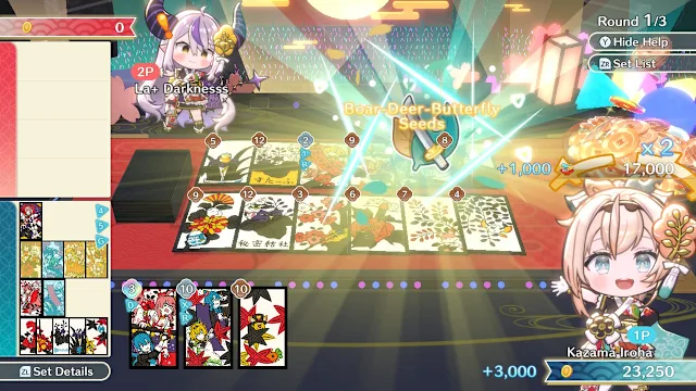 Holo's Hanafuda DLC: La+ Darknesss & Kazama Iroha Set screenshot 3