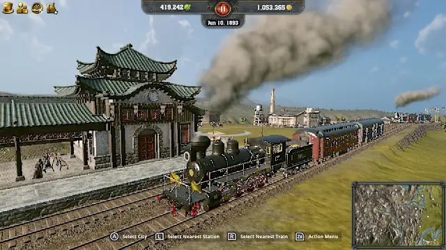 Railway Empire 2 - Steel Dragons screenshot 0