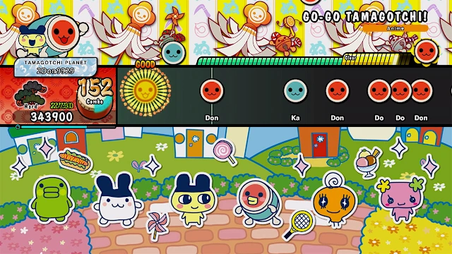 Taiko no Tatsujin: Rhythm Festival - Tamagotchi Collab Pack screenshot 0