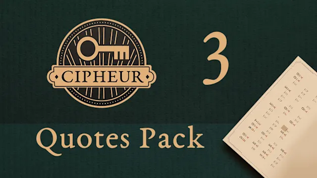 Cipheur: Quotes Pack 3