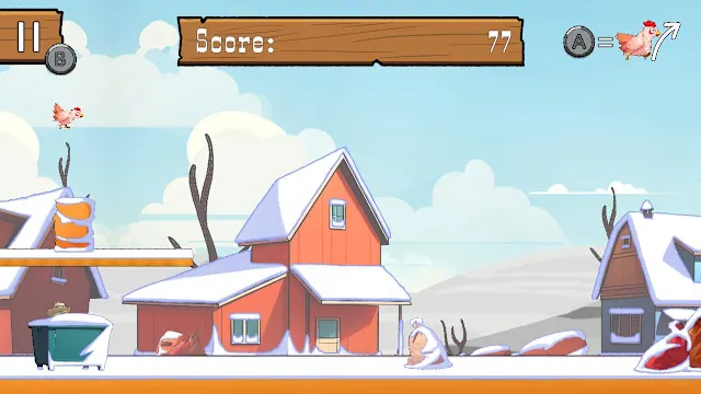 Run Chicken Run Christmas screenshot 2