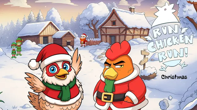 Run Chicken Run Christmas