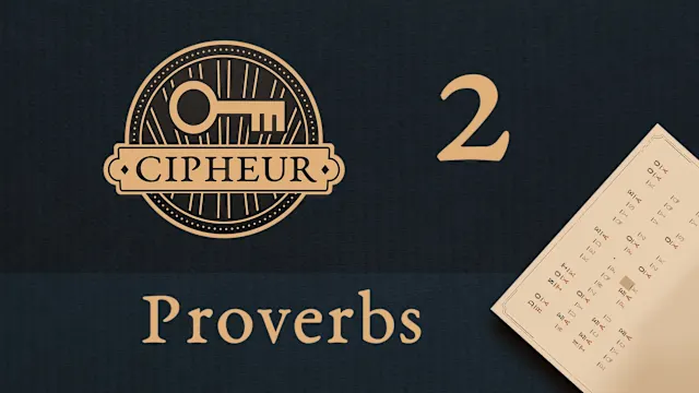 Cipheur: Proverbs 2